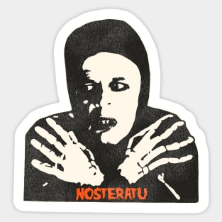 The Nosferatu Ghost Sticker